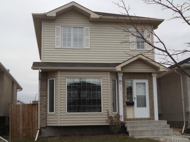 Main Photo: 7 Draho Crescent in WINNIPEG: St Vital Residential for sale (South East Winnipeg) : MLS®# 1324343