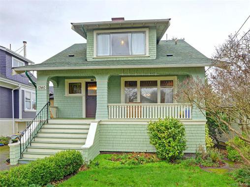 Main Photo: 1340 George Street in VICTORIA: Vi Fairfield West Single Family Detached for sale (Victoria) : MLS®# 372342