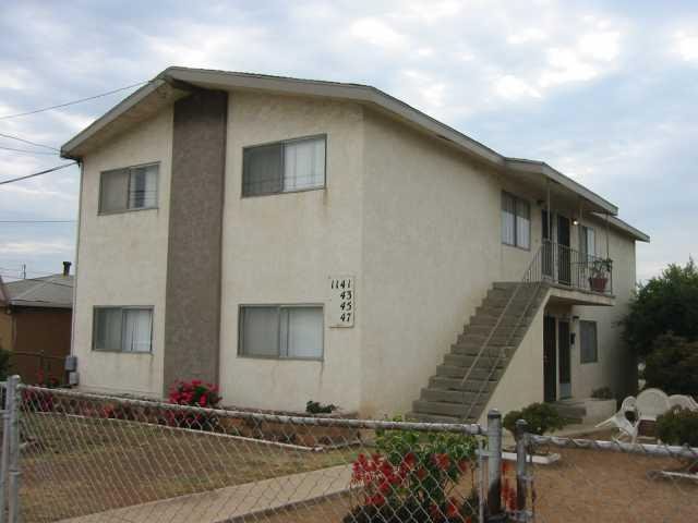Main Photo: LOGAN HEIGHTS Apartment for rent : 2 bedrooms : 1147 S 36th Street in San Diego