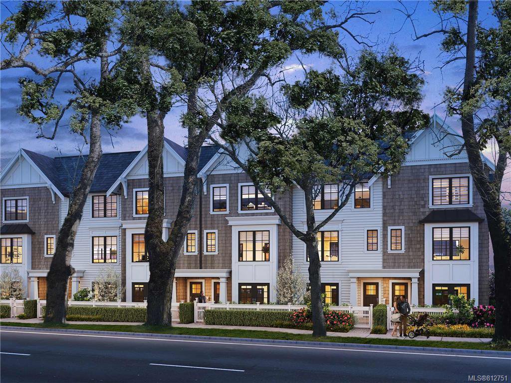 Main Photo: TH4 1810 Kings Rd in Victoria: Vi Jubilee Row/Townhouse for sale : MLS®# 812751