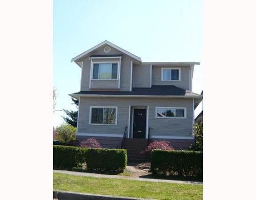 Main Photo: 396 39TH Ave: Main Home for sale () : MLS®# V764906