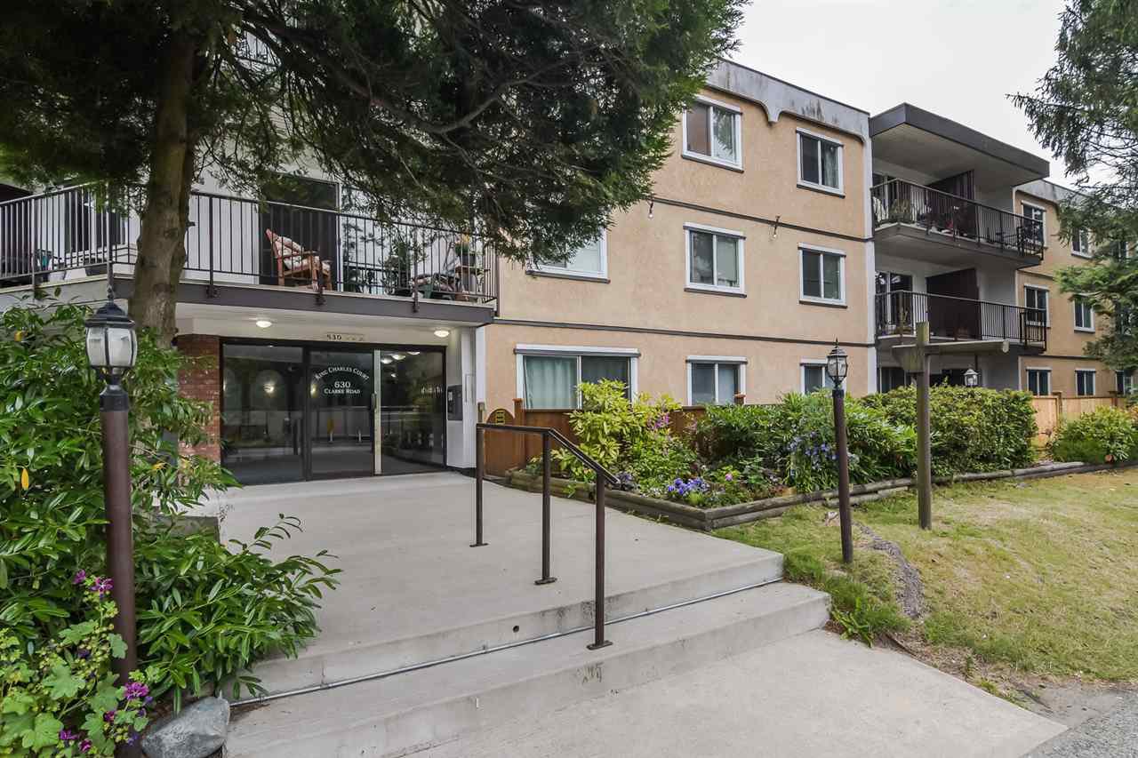 Main Photo: 205 630 CLARKE ROAD in Coquitlam: Coquitlam West Condo for sale : MLS®# R2387151