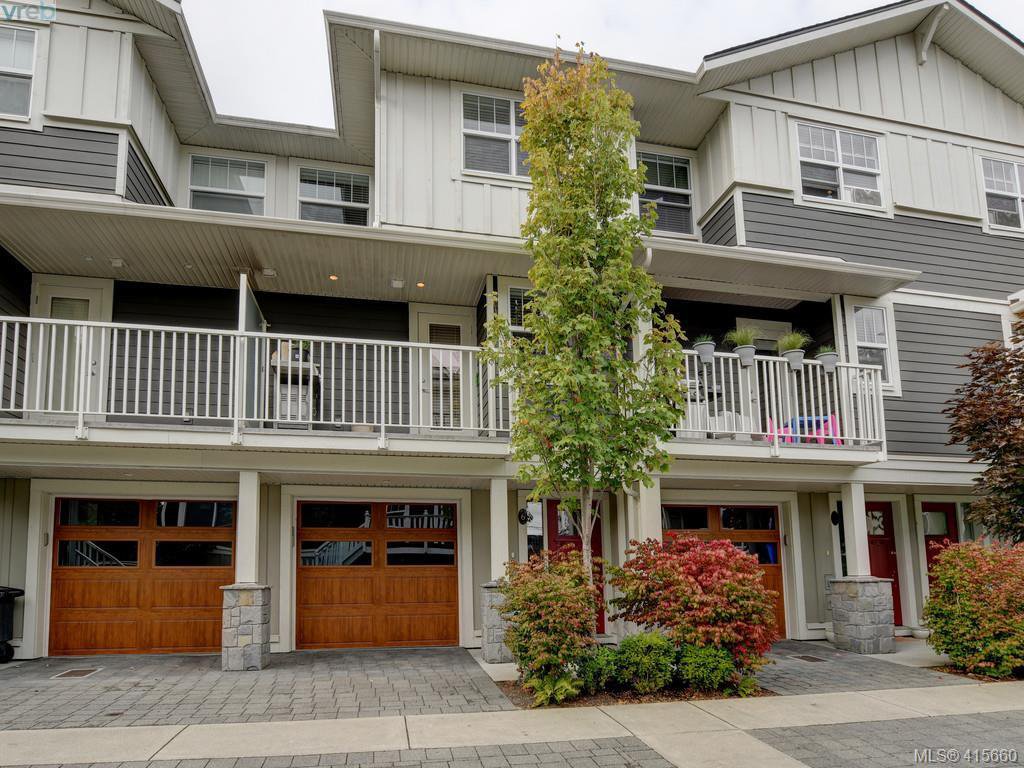 Main Photo: 6 3356 Whittier Avenue in VICTORIA: SW Rudd Park Row/Townhouse for sale (Saanich West) : MLS®# 415660