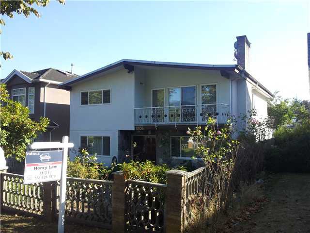 Main Photo: 3326 E 2nd Avenue in Vancouver: Renfrew VE House for sale (Vancouver East) : MLS®# V974941