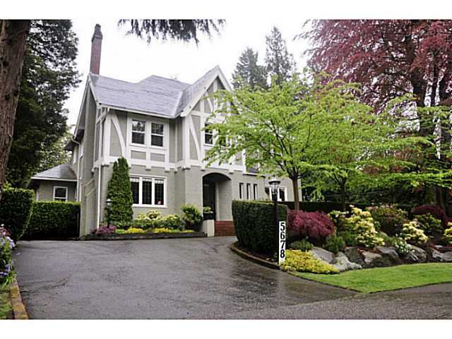 Main Photo: 5678 CYPRESS ST in Vancouver: Shaughnessy House for sale (Vancouver West) : MLS®# V1127217