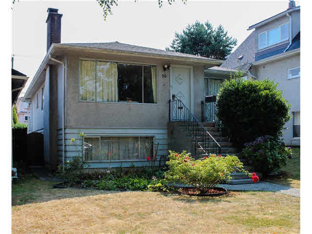 Main Photo: 50 E 37TH AVENUE in Vancouver: Main House for sale (Vancouver East) : MLS®# V1139442