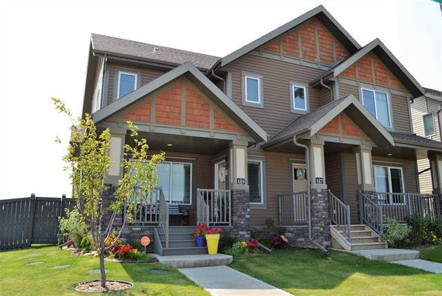 Main Photo: 145 HAWKS RIDGE BV NW: Edmonton House Half Duplex for sale : MLS®# E4123396