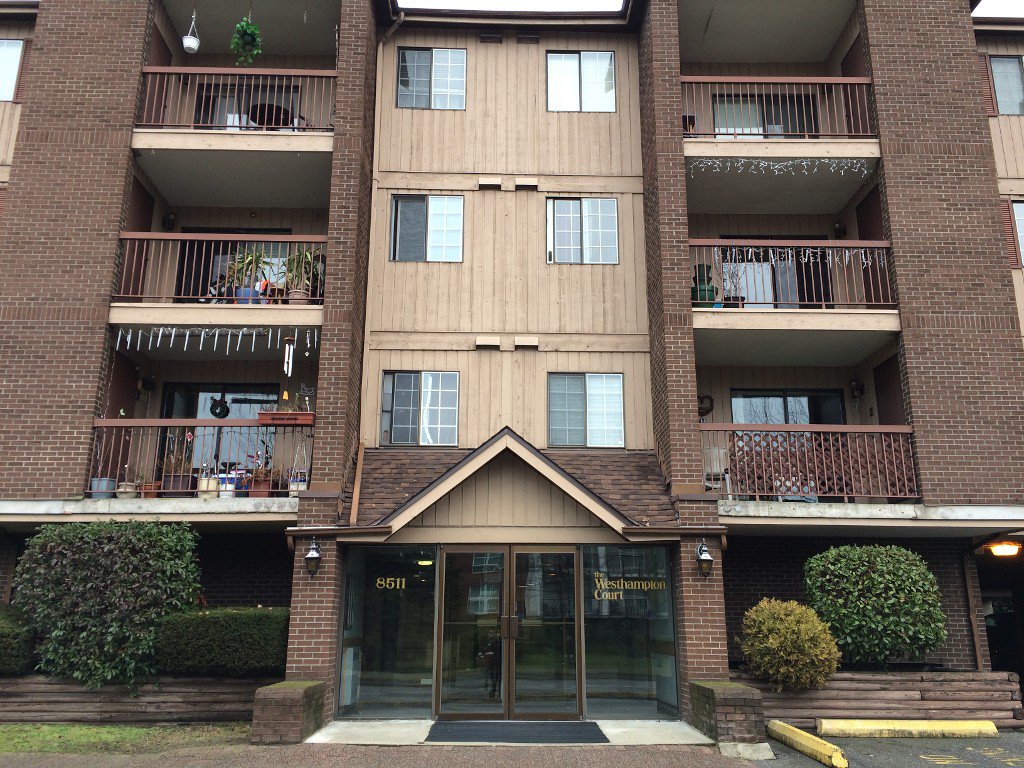 Exterior Front Entrance on Westminster Hwy.