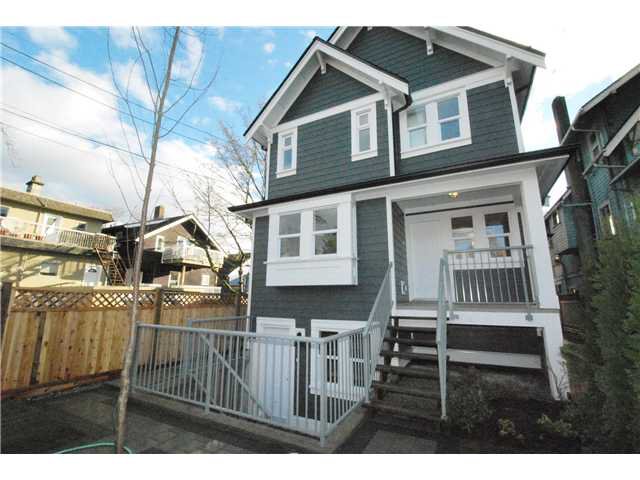 Main Photo: 755 E 11TH AV in Vancouver: Mount Pleasant VE House 1/2 Duplex for sale (Vancouver East) : MLS®# V1027526