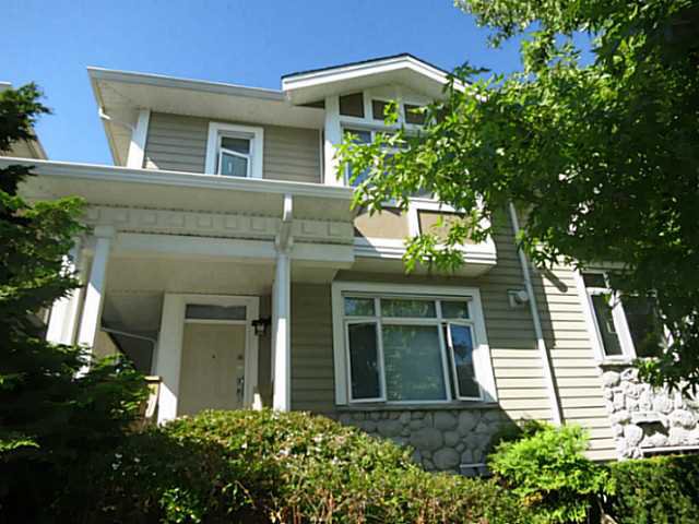 Main Photo: 867 W 59TH AV in Vancouver: South Cambie Townhouse for sale (Vancouver West) : MLS®# V1136841