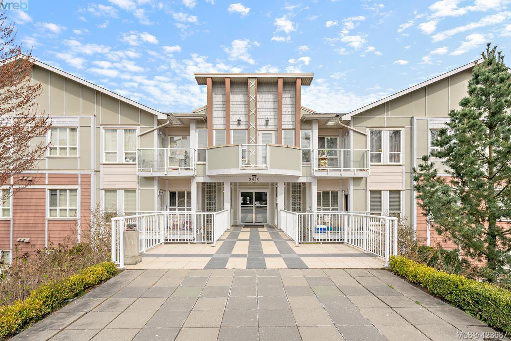 Main Photo: 306 3915 Carey Road in VICTORIA: SW Gateway Condo Apartment for sale (Saanich West) : MLS®# 423687