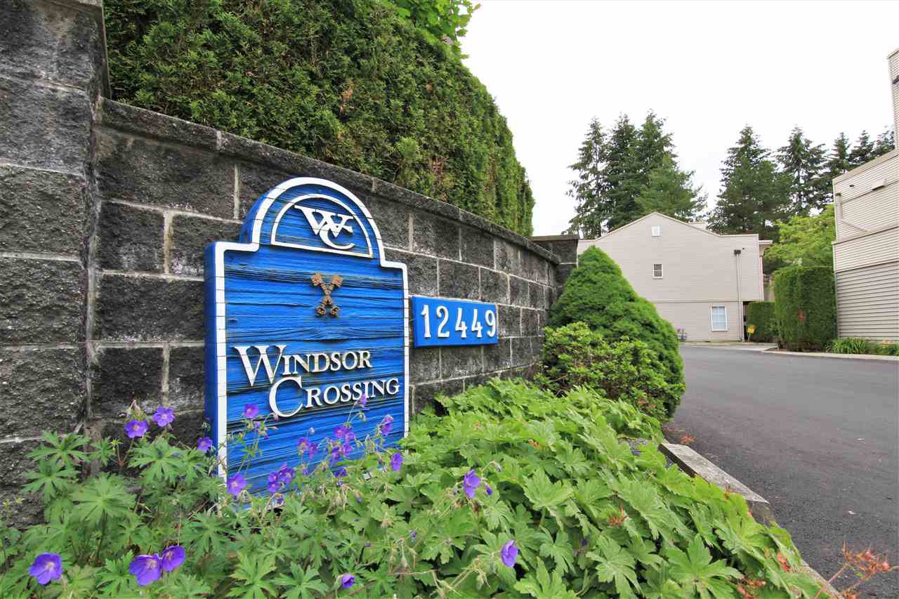 Main Photo: 58 12449 191 STREET in Pitt Meadows: Mid Meadows Townhouse for sale : MLS®# R2276314