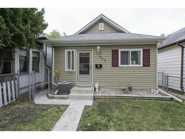 Main Photo: 369 Inglewood Street in WINNIPEG: St James Residential for sale (West Winnipeg) : MLS®# 1320834