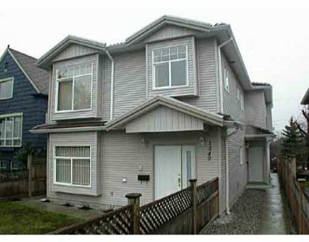 Main Photo: 1551 E 8TH AVE: House for sale (Grandview VE) : MLS®# 377182