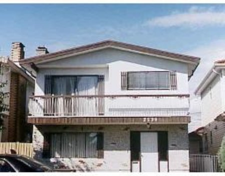 Main Photo: 2539 E 34th Ave Vancouver: House for sale (Collingwood VE) : MLS®# V545442