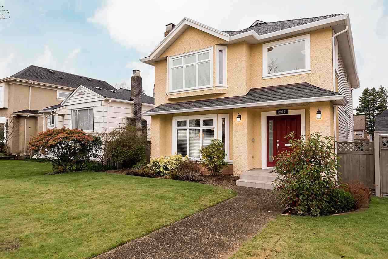 Main Photo: 2917 W 22ND AVENUE in Vancouver: Arbutus House for sale (Vancouver West) : MLS®# R2077361