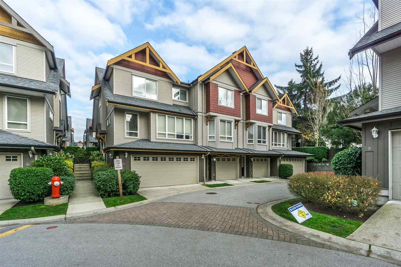 Main Photo: 11 16789 60 AVENUE in Surrey: Cloverdale BC Townhouse for sale (Cloverdale) : MLS®# R2321082