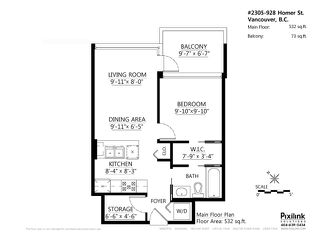 2305 928 Homer Street In Vancouver Yaletown Condo For Sale In Yaletown Park 1 Vancouver West Mls V1023790