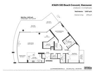 3601 583 Beach Crescent In Vancouver Yaletown Condo For Sale In Parkwest 2 Vancouver West Mls R2475043